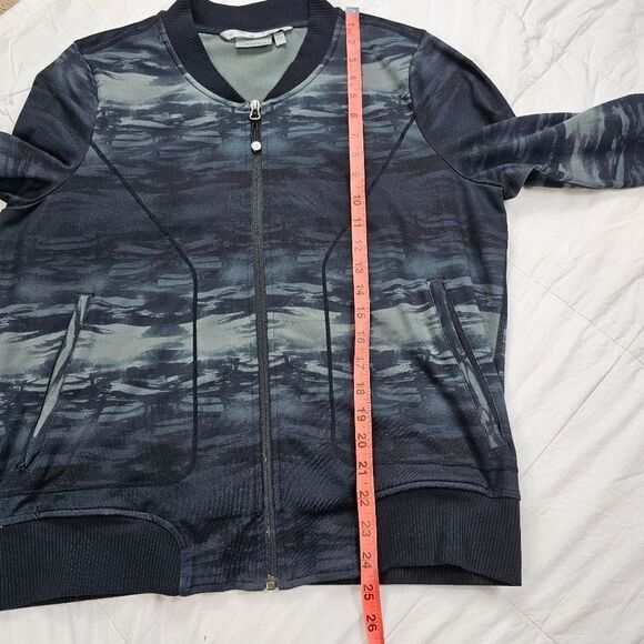 Athleta Grey and Black Full Zip Long Sleeve Jacket Women's Size Large - Picture 9 of 10